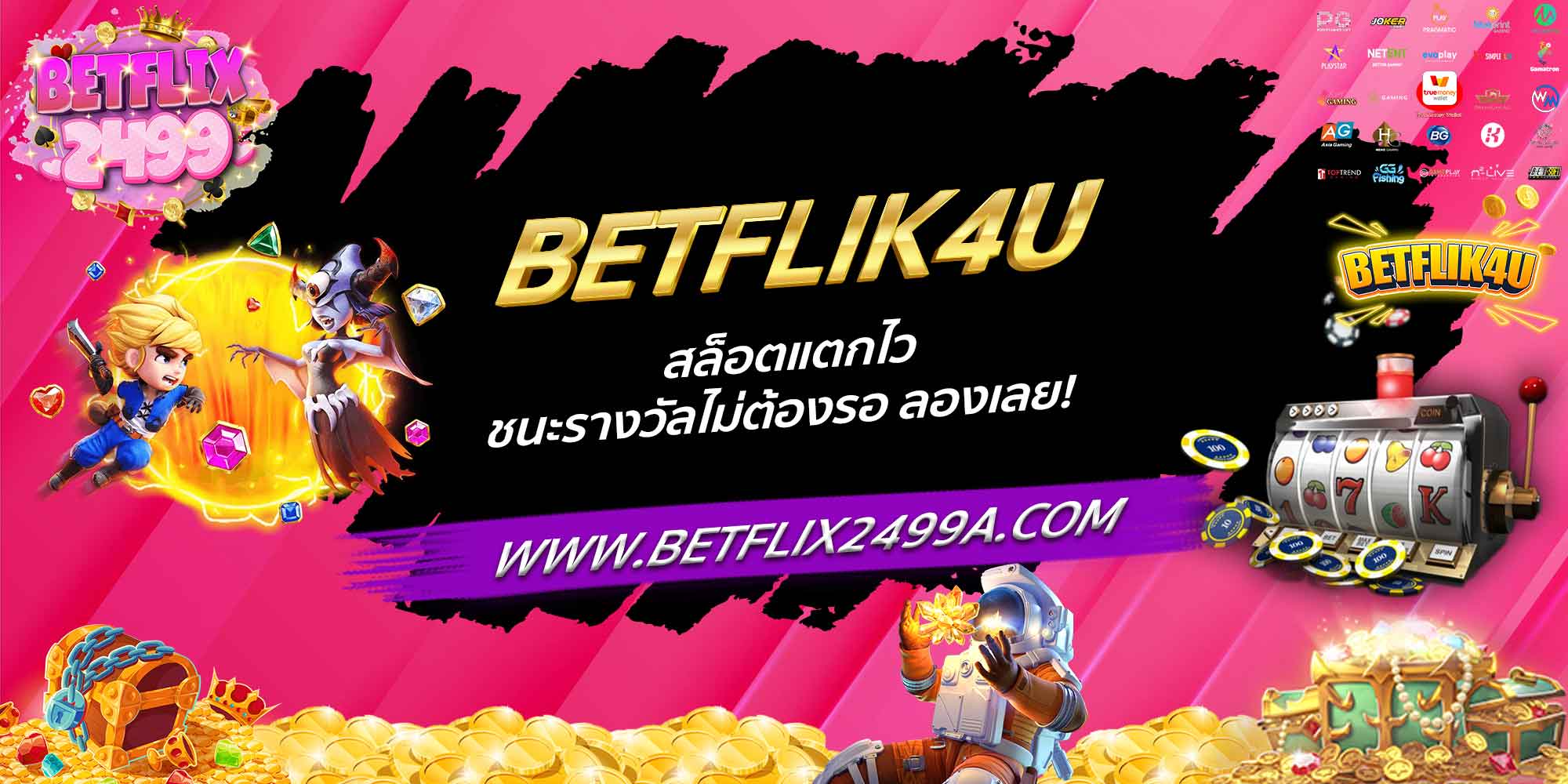 BETFLIK4U สล็อตแตกไว ชนะรางวัลไม่ต้องรอ ลองเลย!